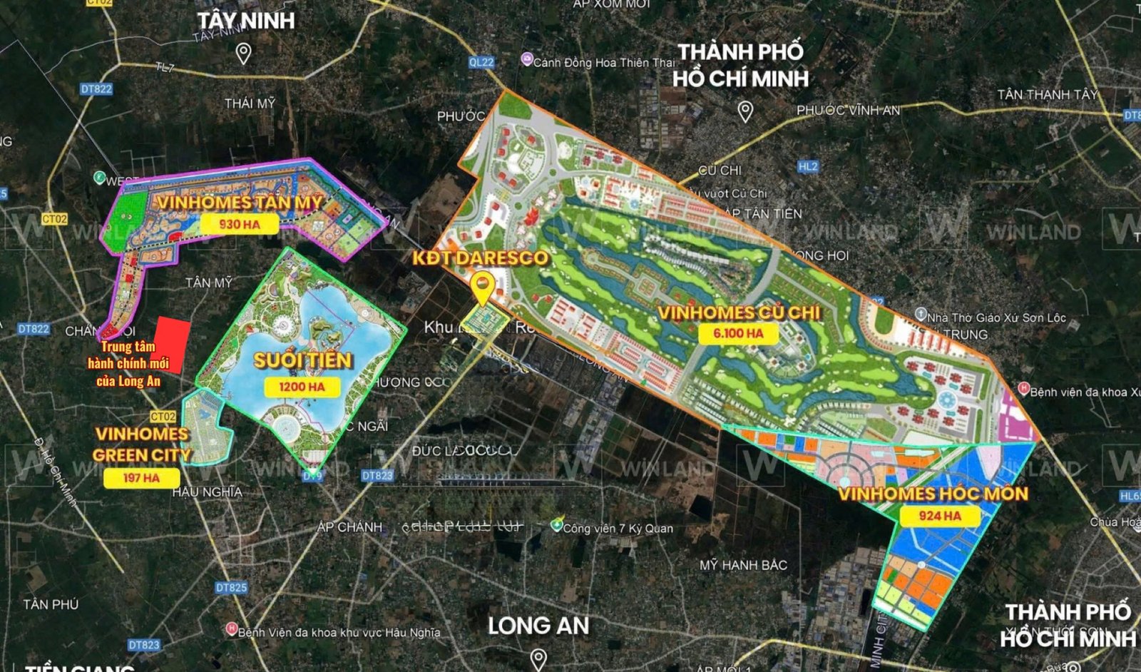 North West of HCM City Projects